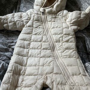Newborn Northface snowsuit